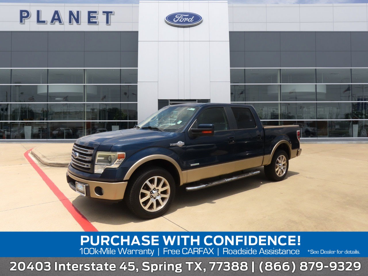 used 2013 Ford F-150 car, priced at $19,999
