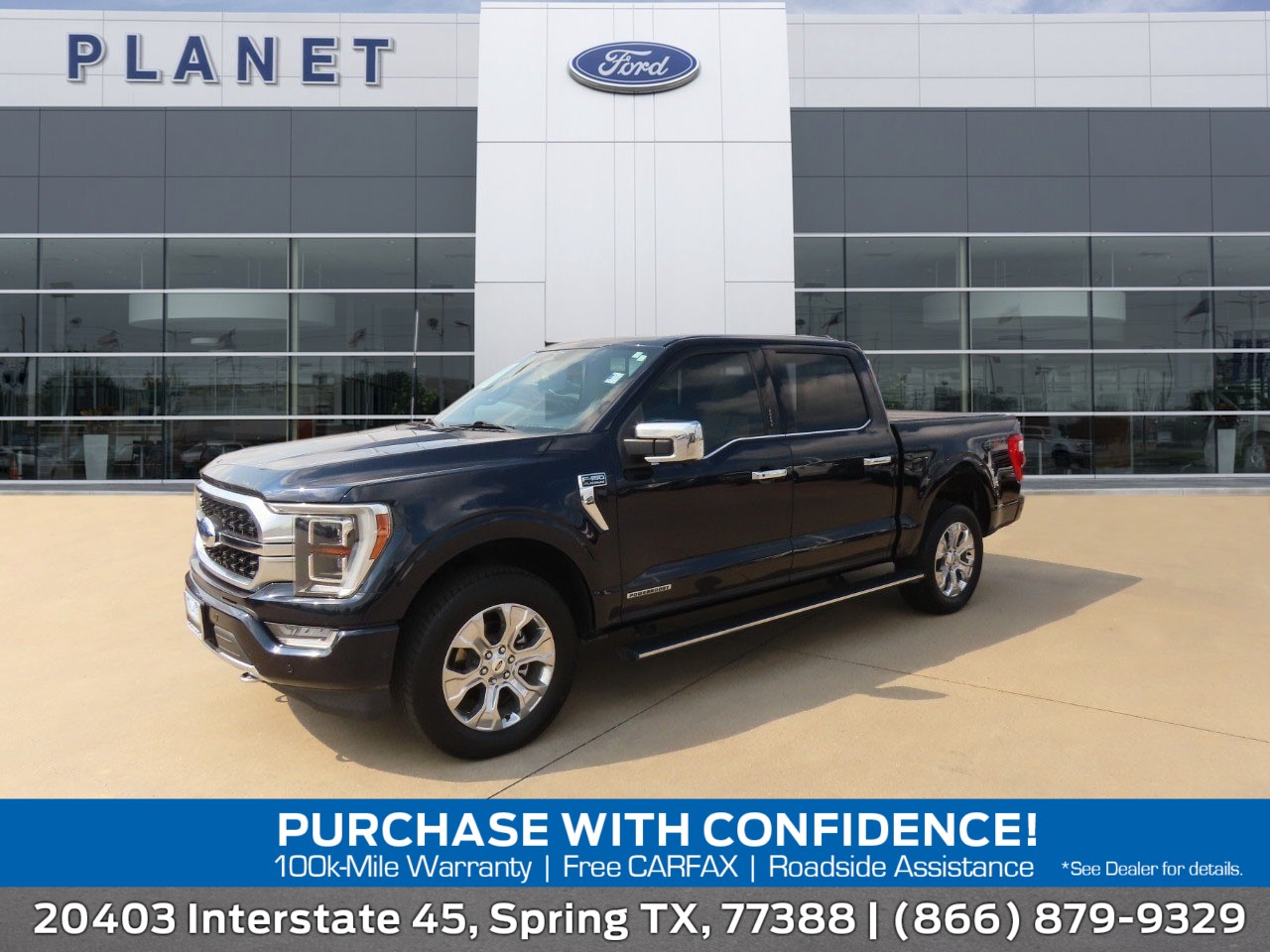 used 2023 Ford F-150 car, priced at $54,999