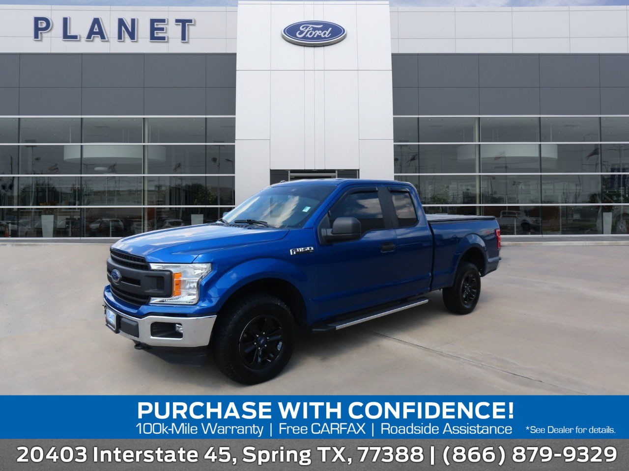 used 2018 Ford F-150 car, priced at $21,999