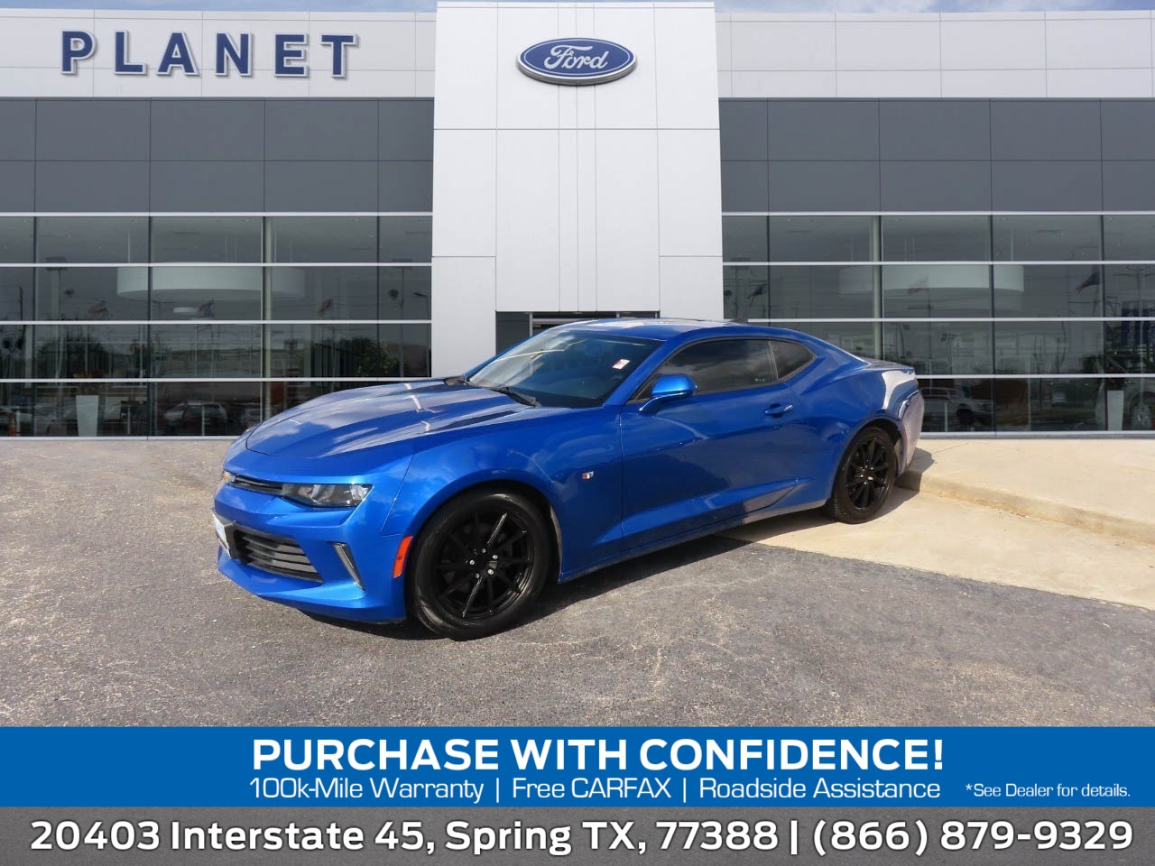 used 2018 Chevrolet Camaro car, priced at $15,999