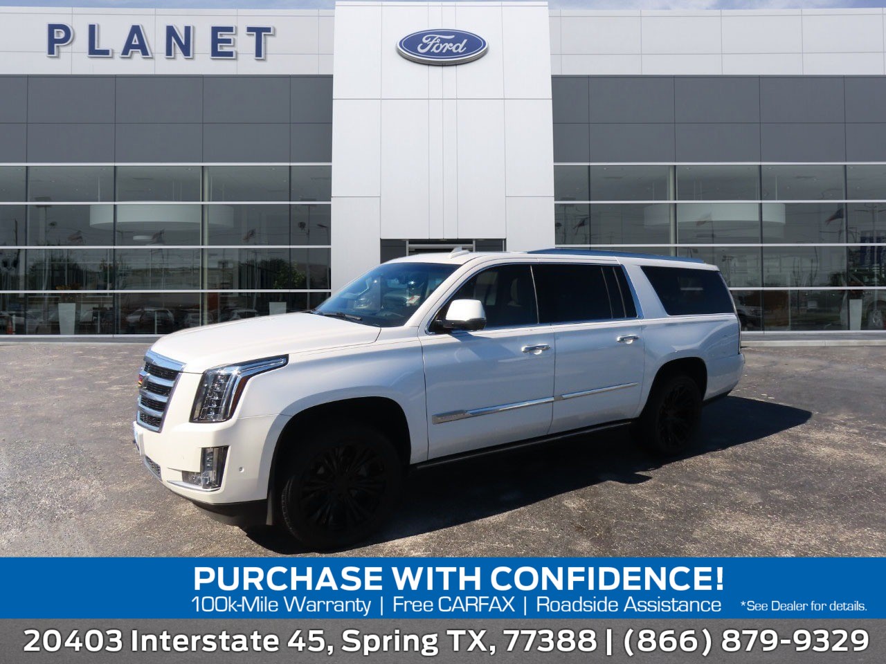 used 2017 Cadillac Escalade ESV car, priced at $15,999