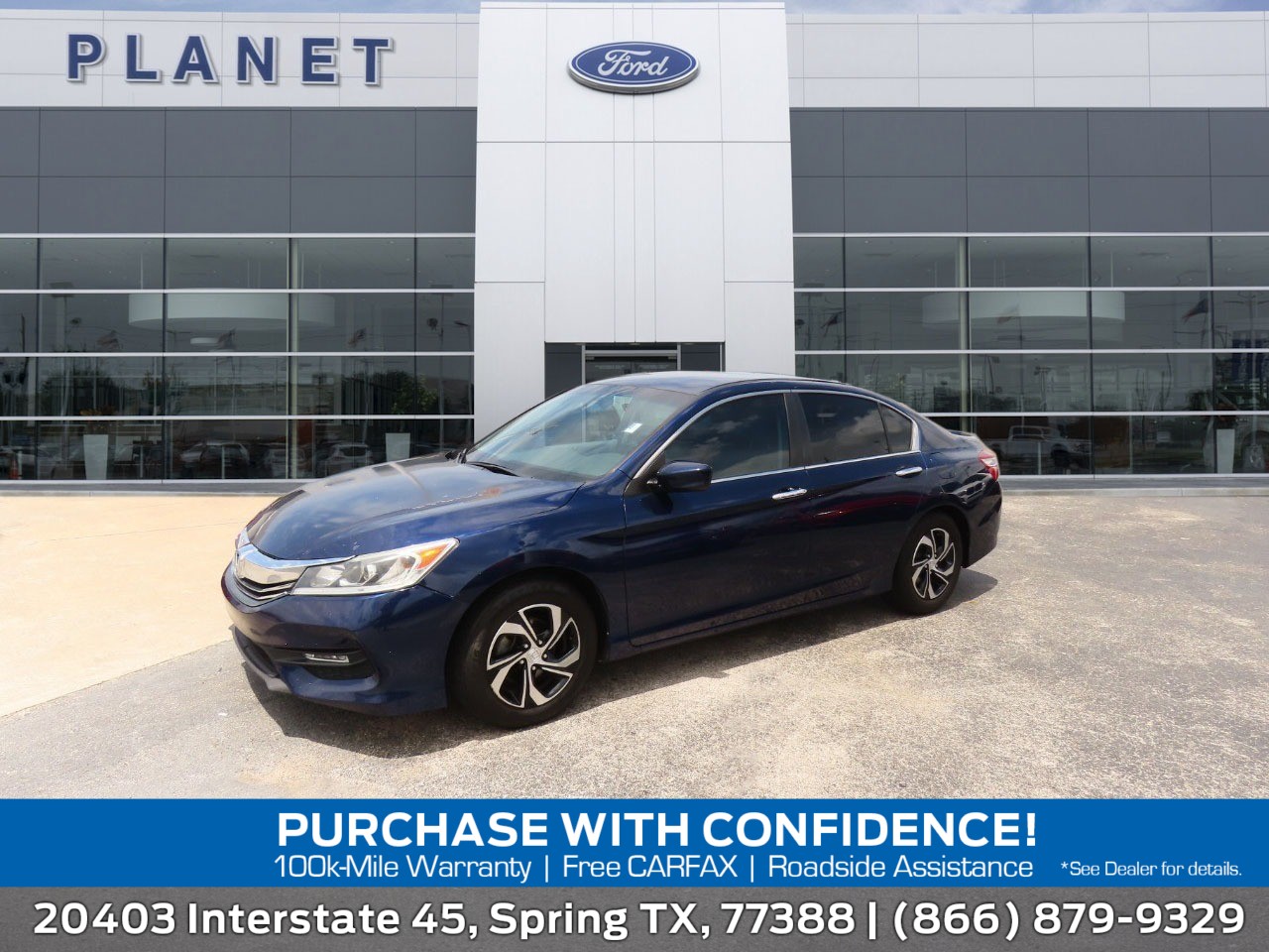 used 2016 Honda Accord car, priced at $8,999