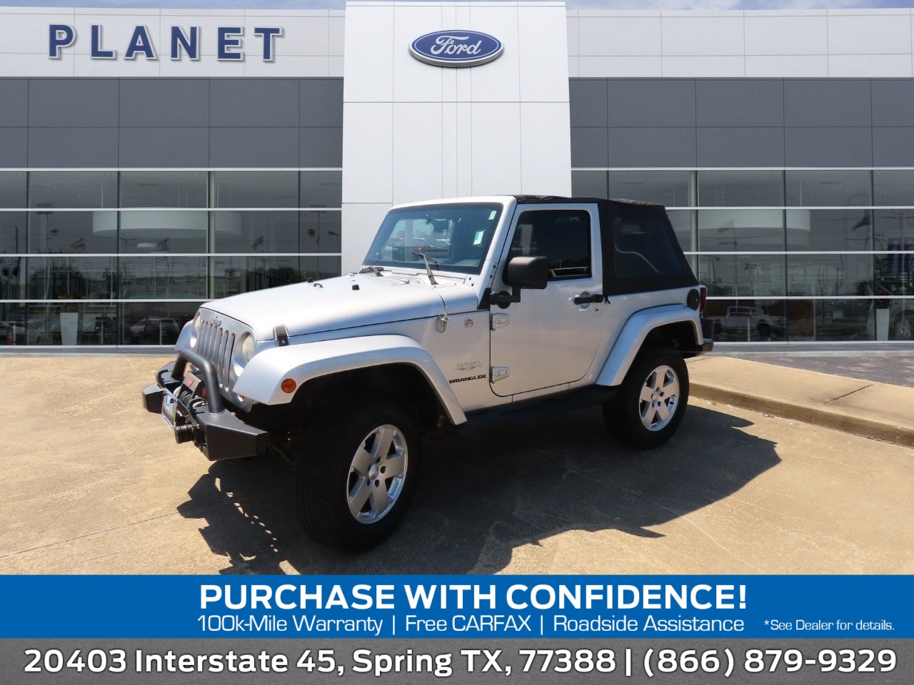 used 2010 Jeep Wrangler car, priced at $11,999