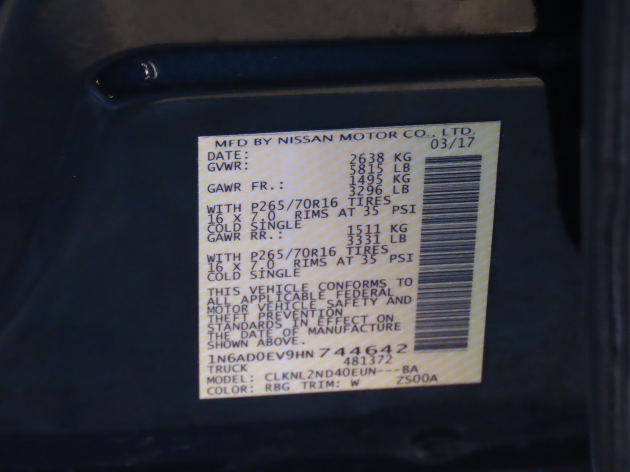 used 2017 Nissan Frontier car, priced at $12,999