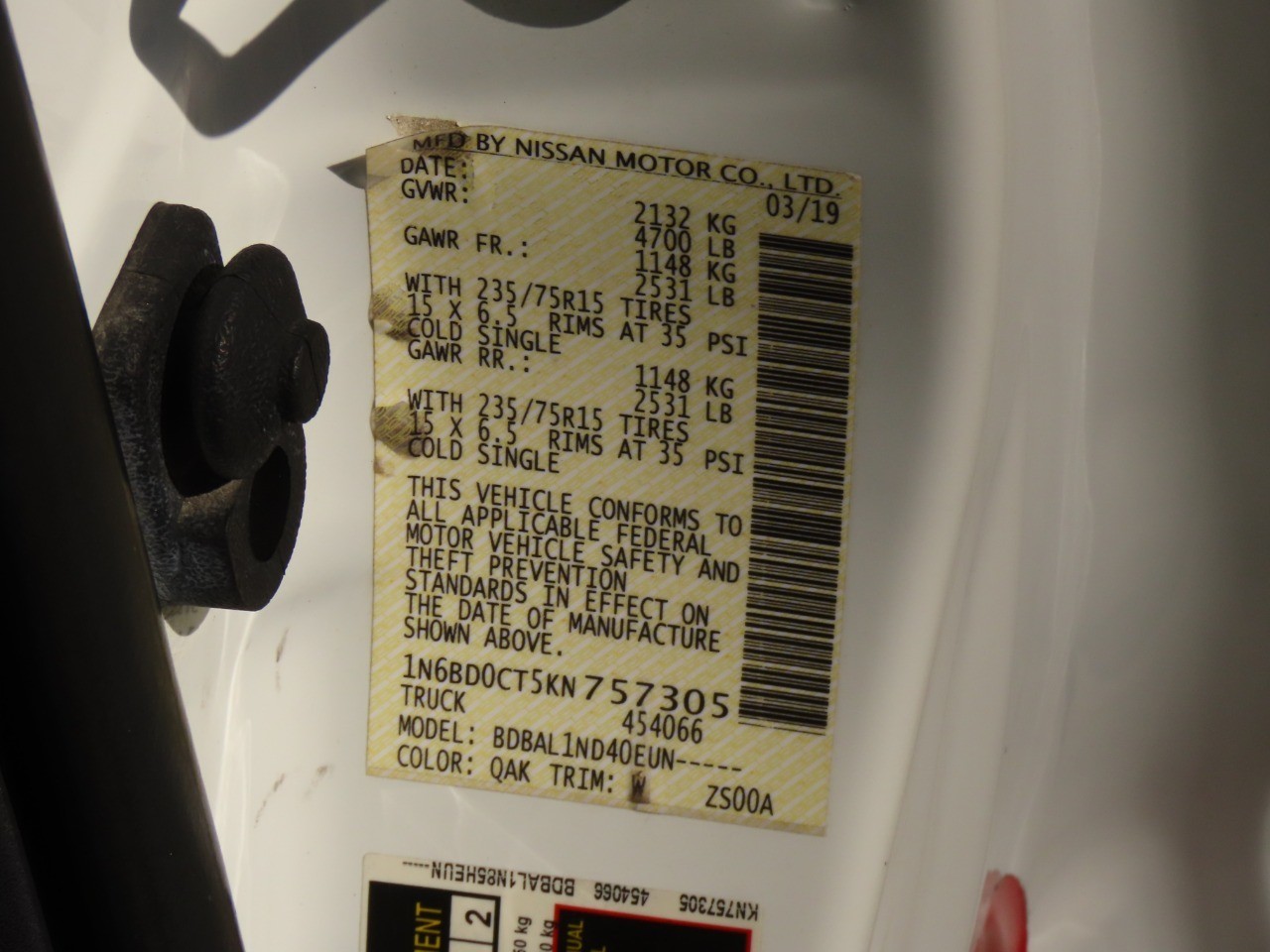 used 2019 Nissan Frontier car, priced at $12,999