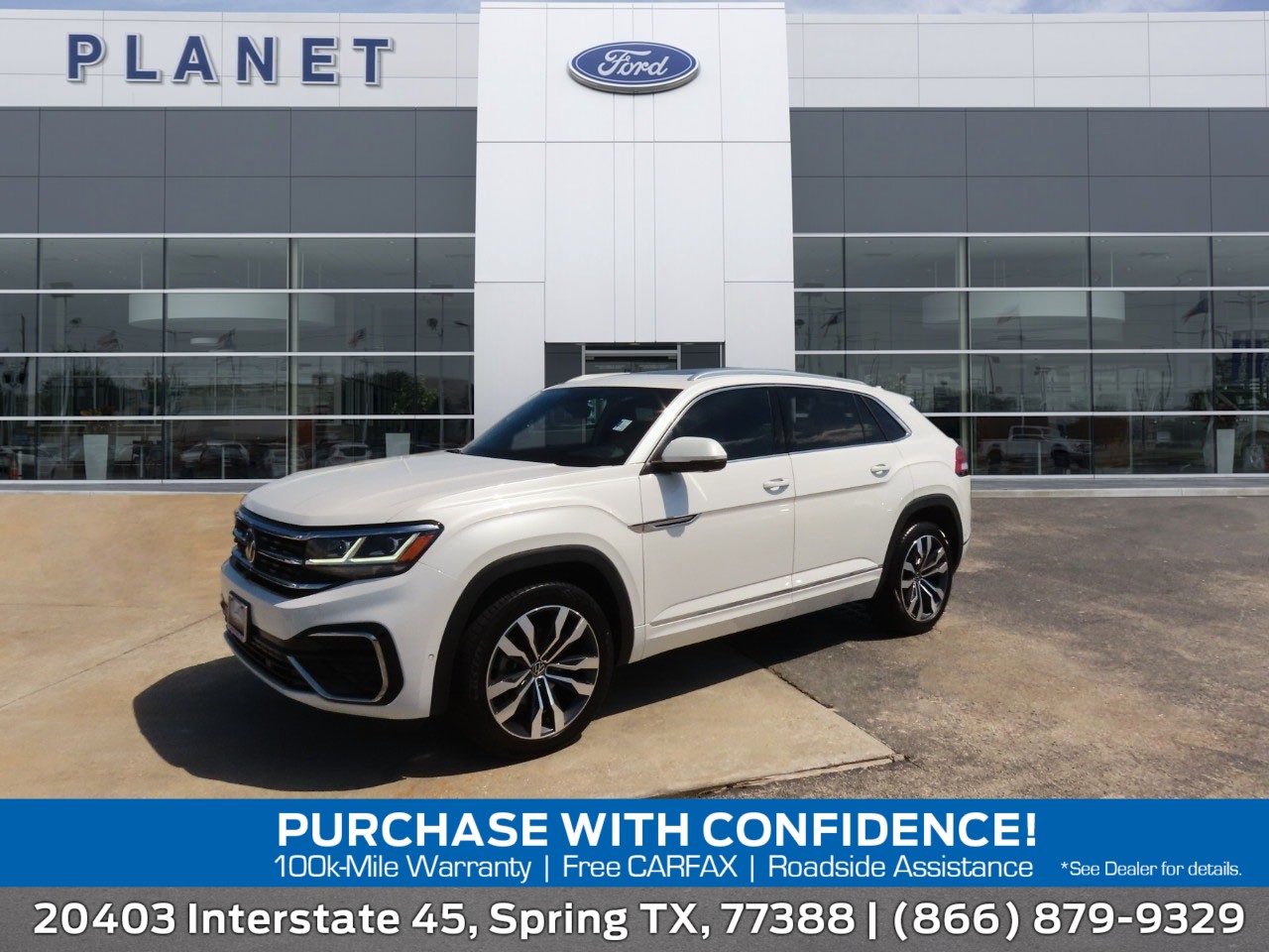 used 2023 Volkswagen Atlas Cross Sport car, priced at $26,999