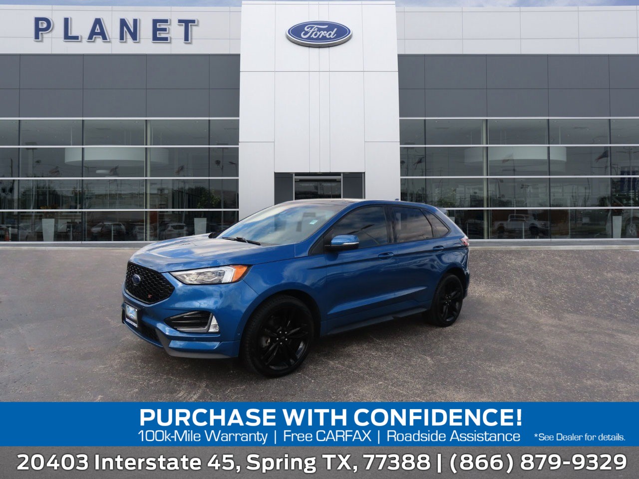 used 2019 Ford Edge car, priced at $22,999