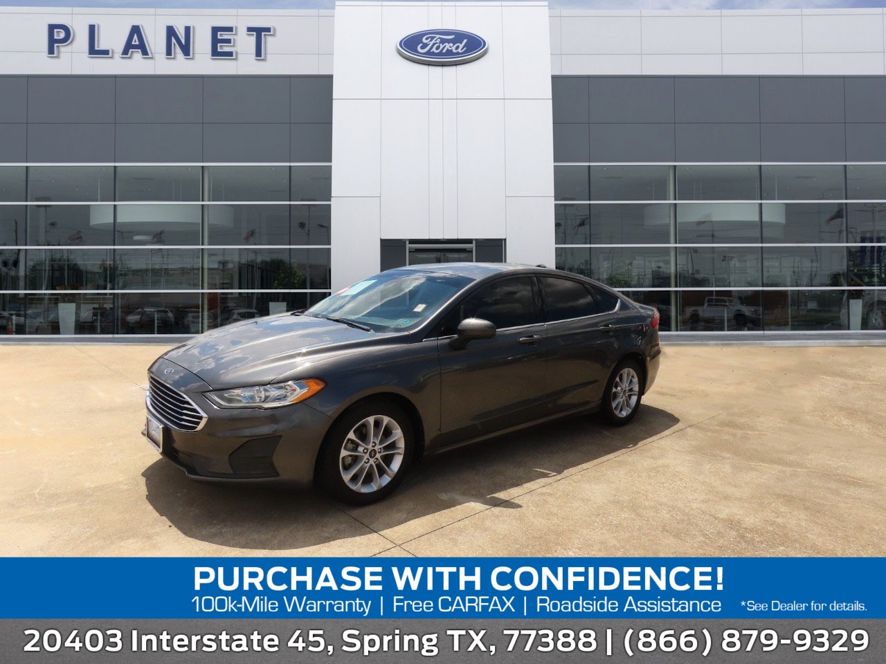 used 2020 Ford Fusion car, priced at $16,999
