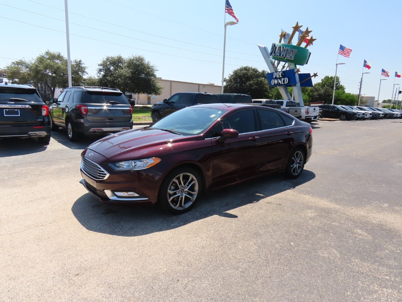 used 2017 Ford Fusion car, priced at $8,999