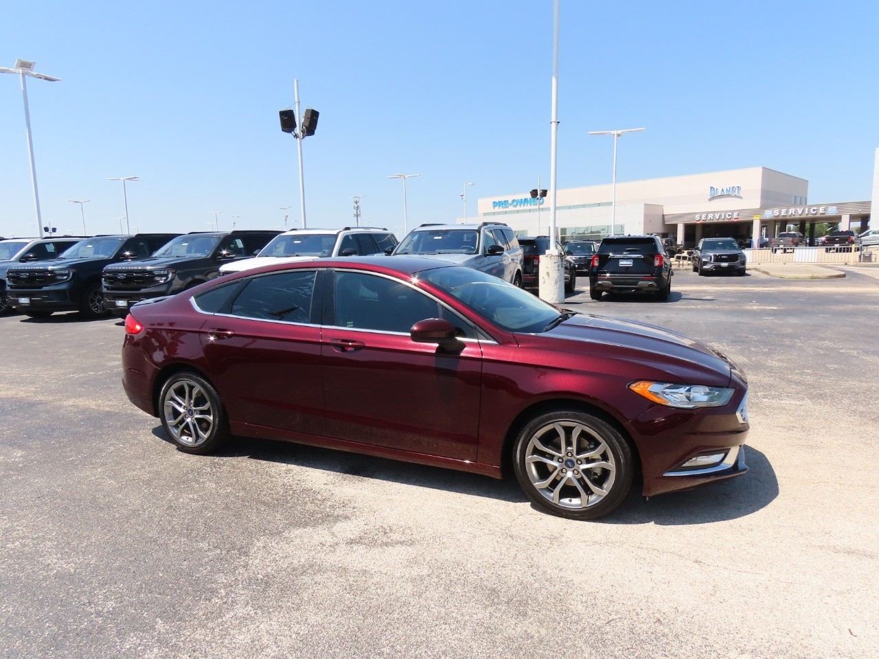 used 2017 Ford Fusion car, priced at $8,999