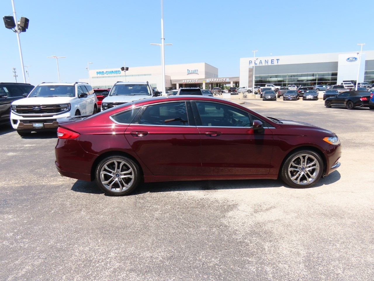 used 2017 Ford Fusion car, priced at $8,999