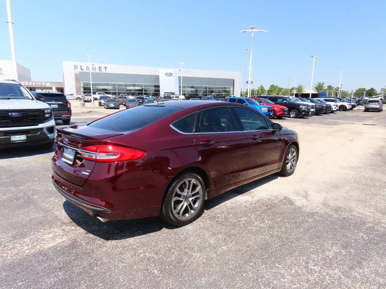used 2017 Ford Fusion car, priced at $8,999