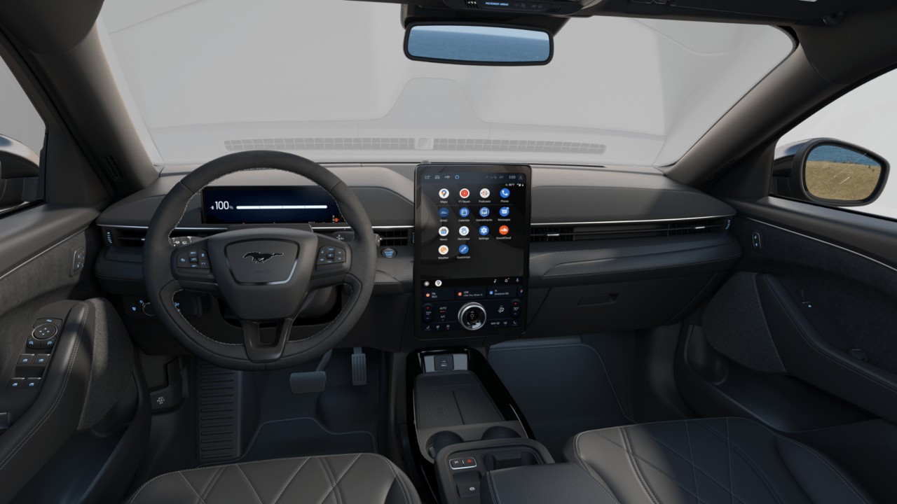 new 2025 Ford Mustang Mach-E car, priced at $43,335
