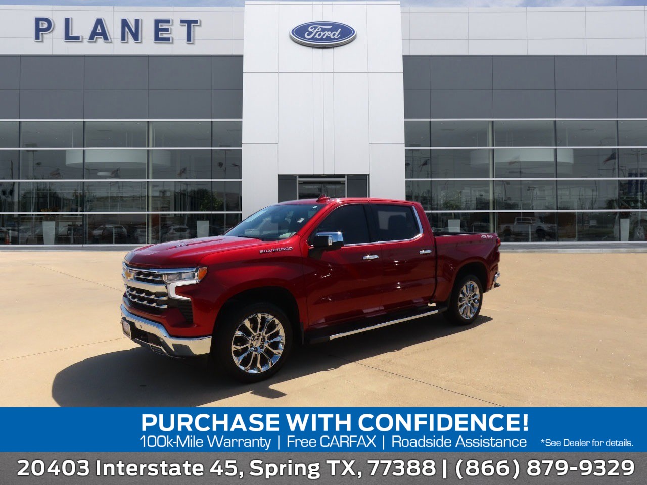 used 2023 Chevrolet Silverado 1500 car, priced at $47,999