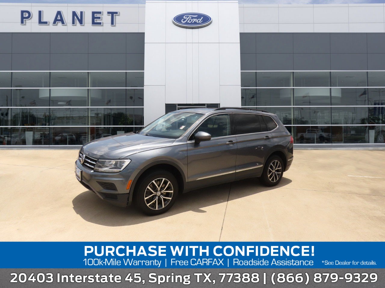 used 2020 Volkswagen Tiguan car, priced at $12,999