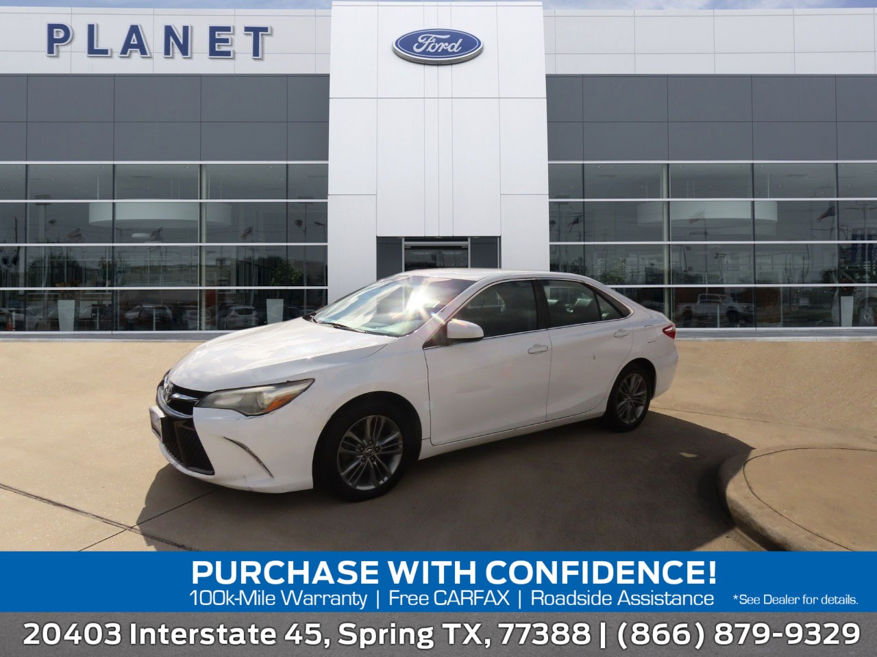 used 2015 Toyota Camry car, priced at $9,999