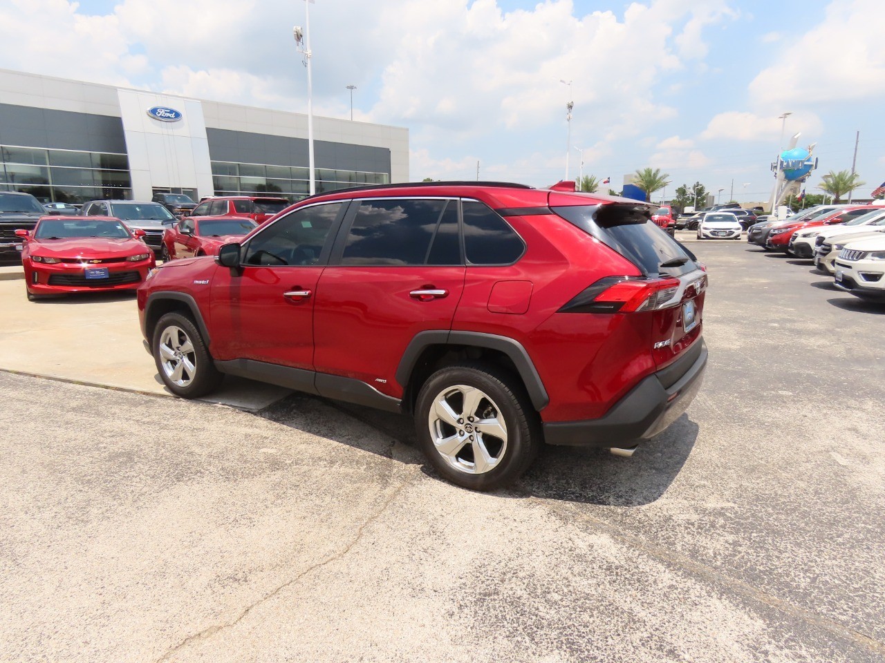 used 2021 Toyota RAV4 car, priced at $32,999