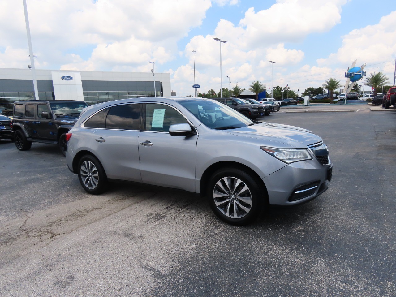 used 2016 Acura MDX car, priced at $13,499