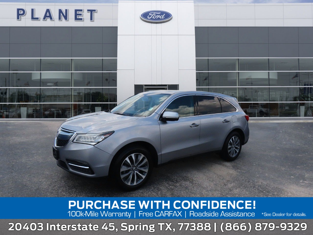used 2016 Acura MDX car, priced at $13,499