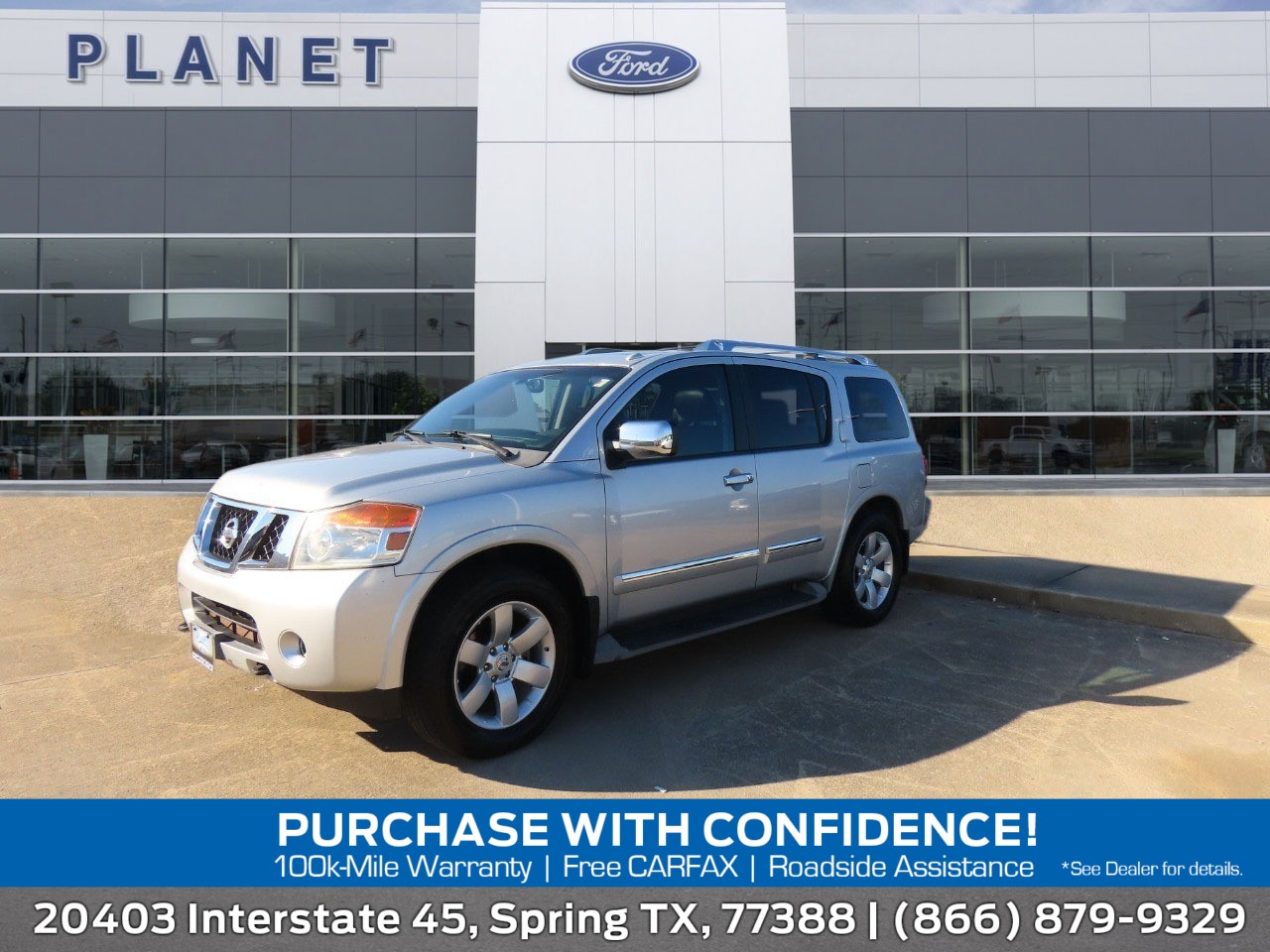 used 2011 Nissan Armada car, priced at $7,999
