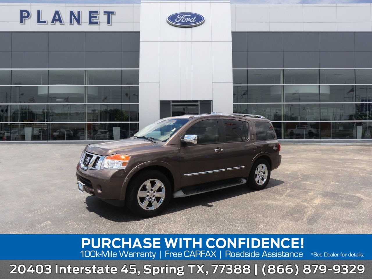 used 2014 Nissan Armada car, priced at $7,999