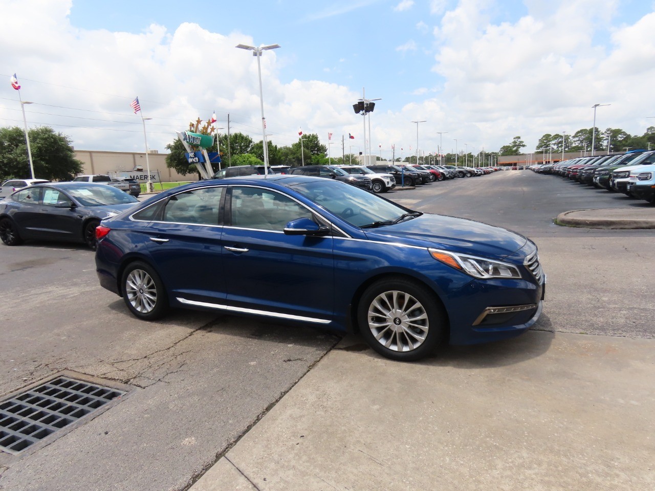 used 2015 Hyundai Sonata car, priced at $11,999