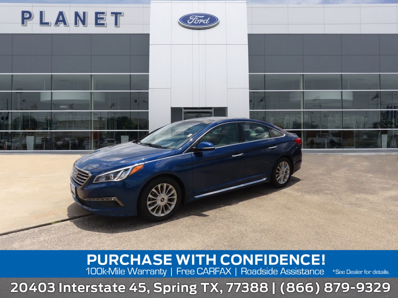 used 2015 Hyundai Sonata car, priced at $11,999
