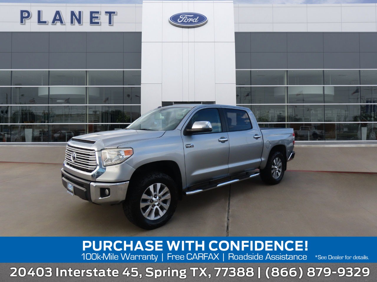 used 2014 Toyota Tundra 2WD Truck car, priced at $16,999