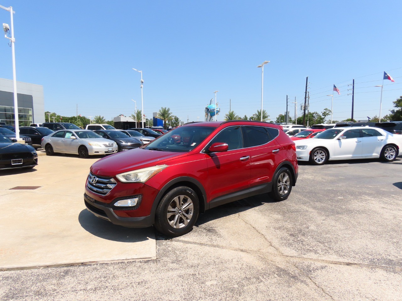 used 2016 Hyundai Santa Fe Sport car, priced at $9,999