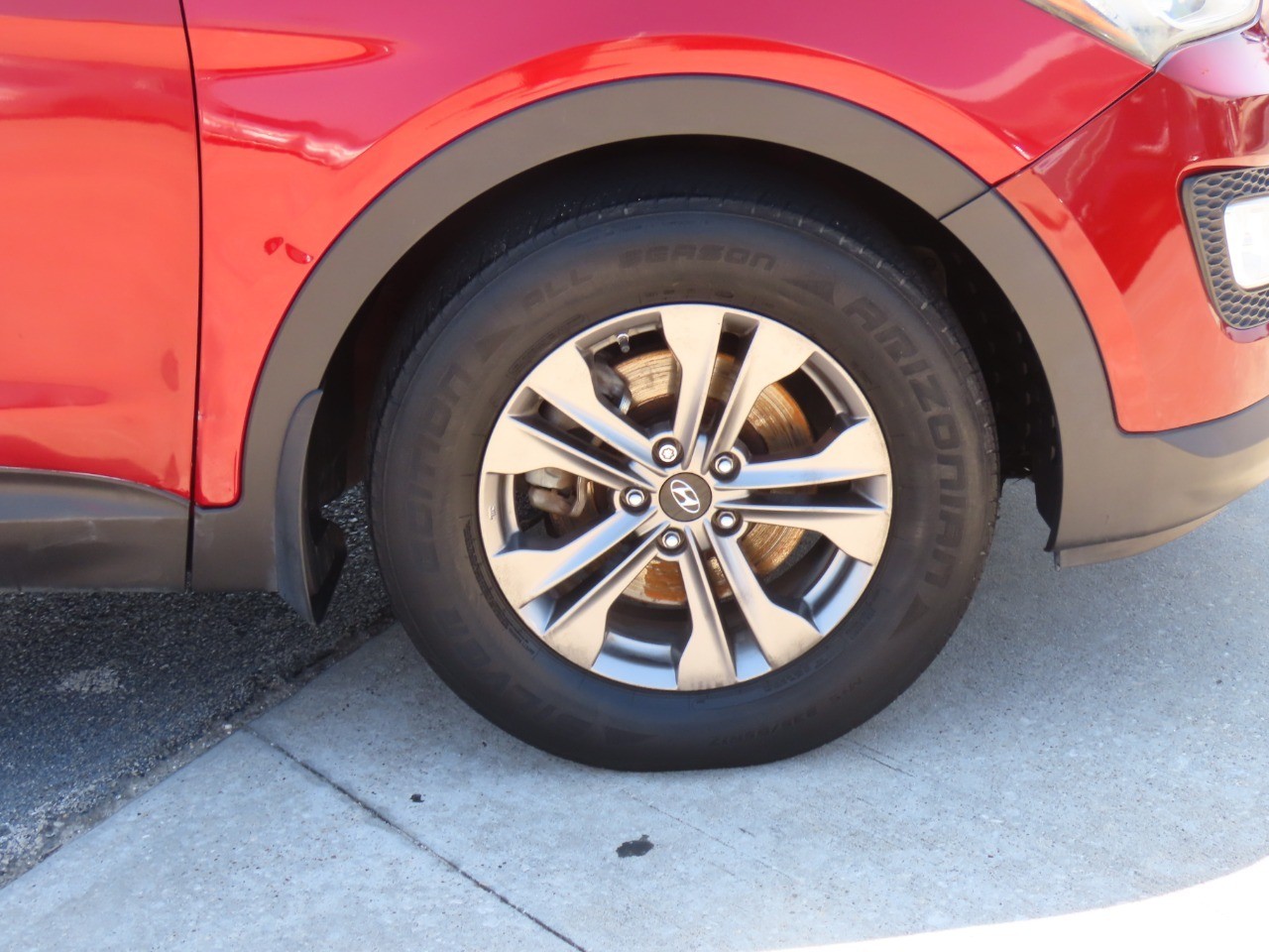 used 2016 Hyundai Santa Fe Sport car, priced at $9,999