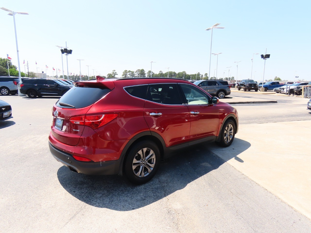 used 2016 Hyundai Santa Fe Sport car, priced at $9,999
