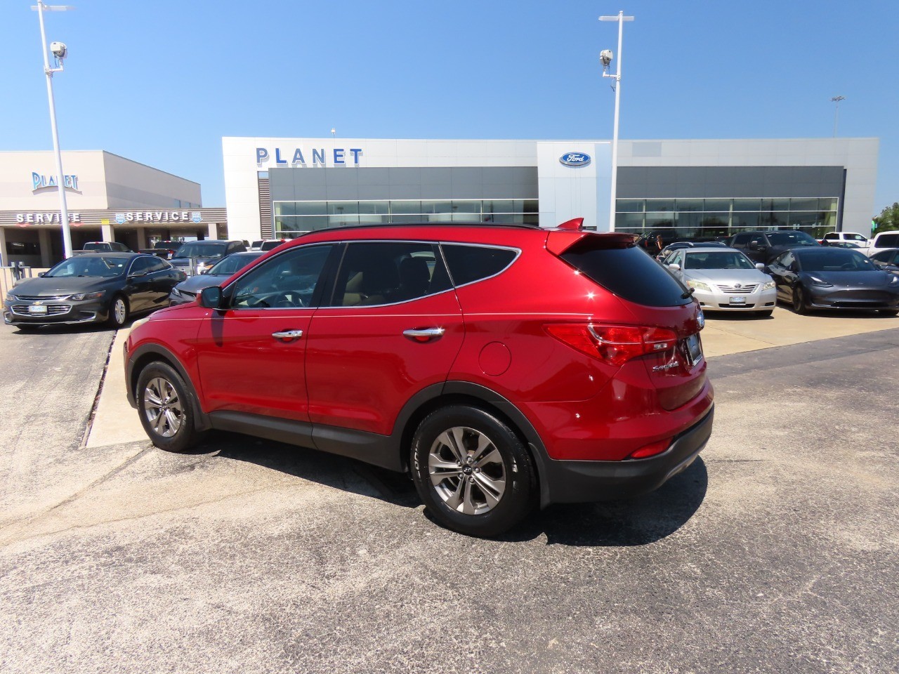 used 2016 Hyundai Santa Fe Sport car, priced at $9,999