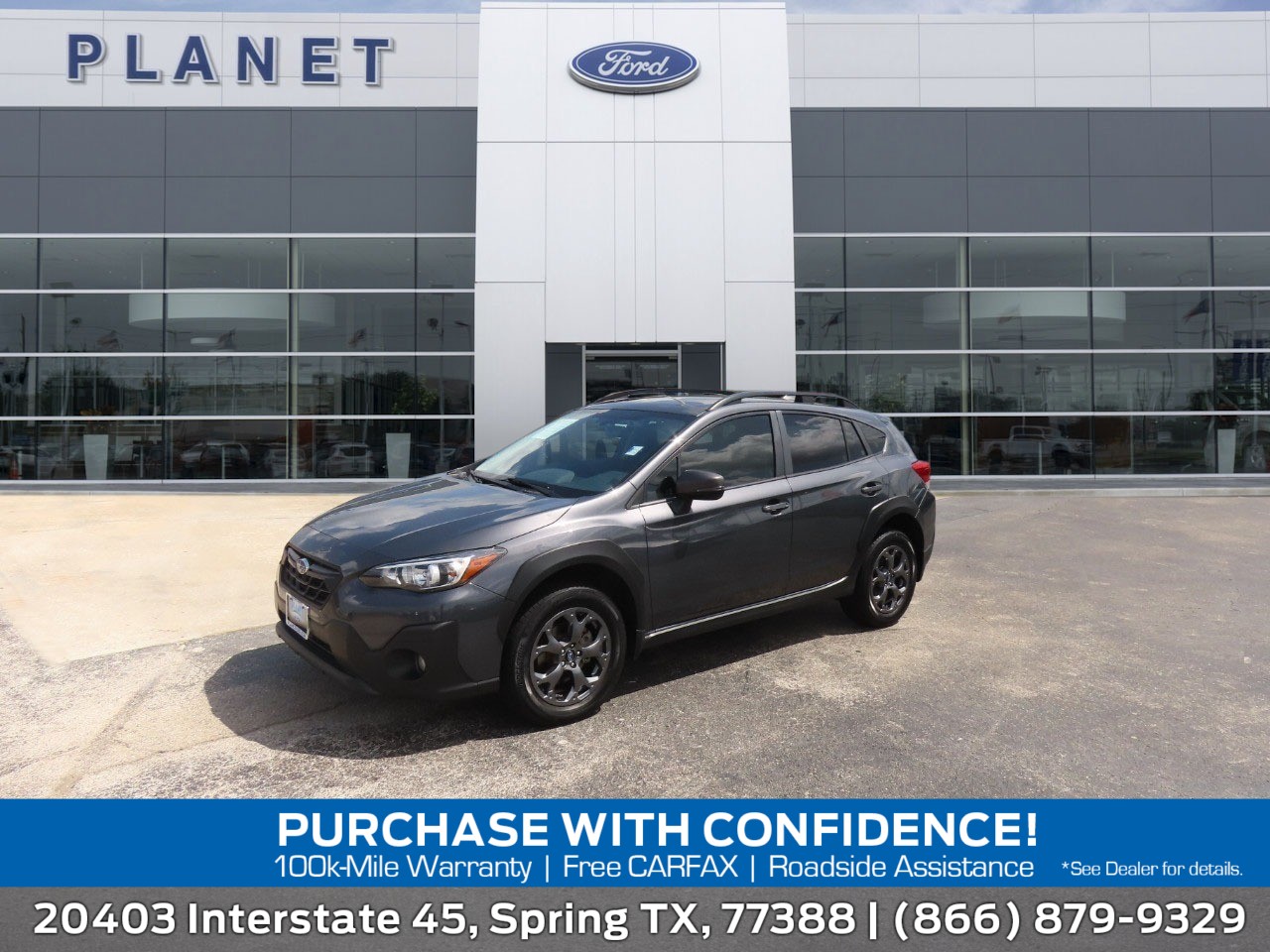 used 2021 Subaru Crosstrek car, priced at $20,999