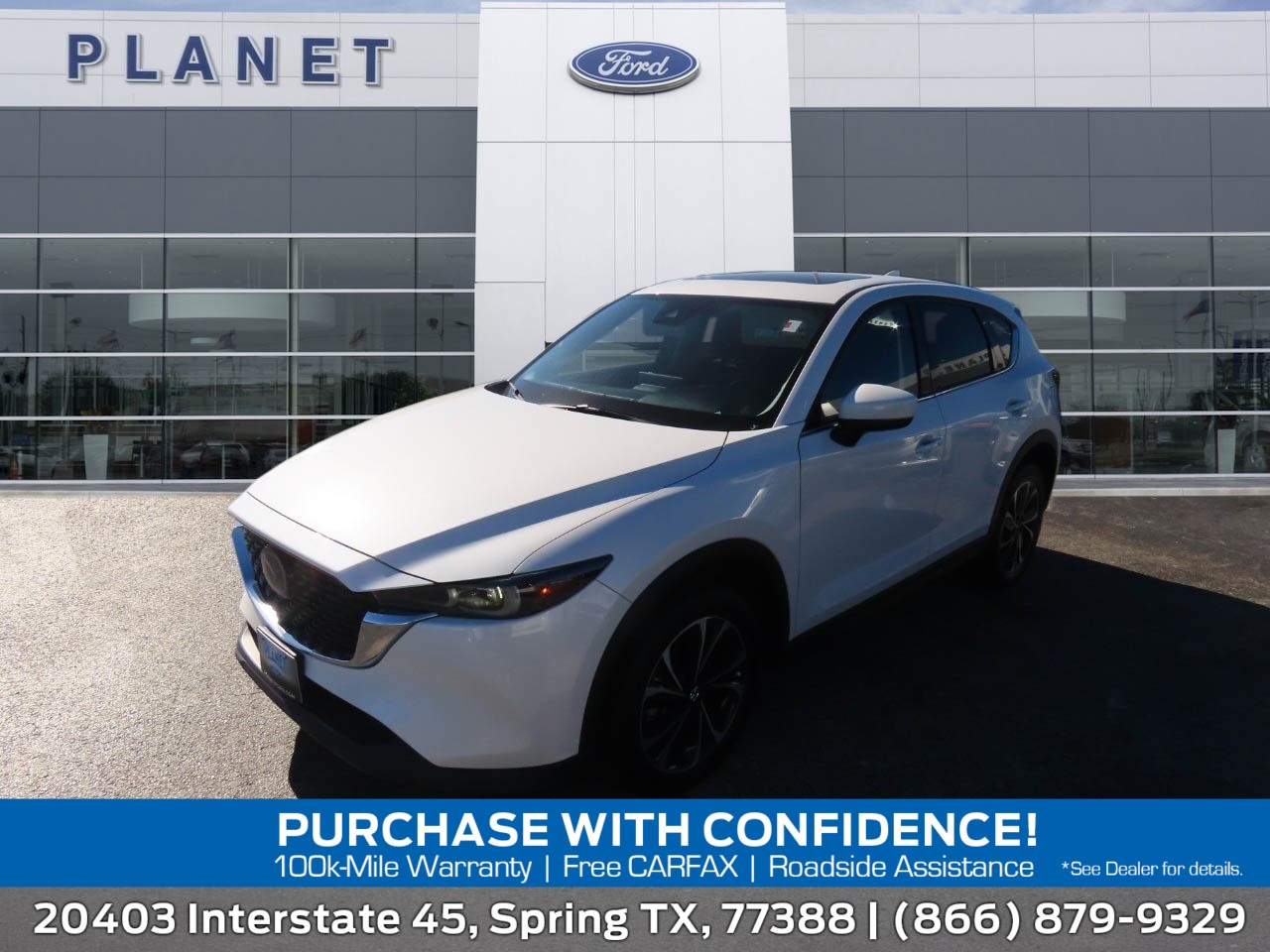 used 2022 Mazda CX-5 car, priced at $22,999