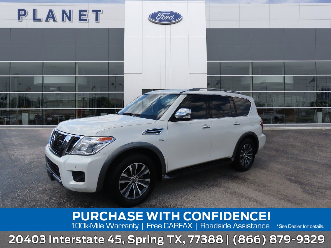used 2019 Nissan Armada car, priced at $15,999