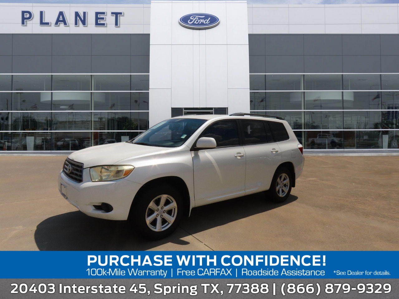 used 2009 Toyota Highlander car, priced at $9,999