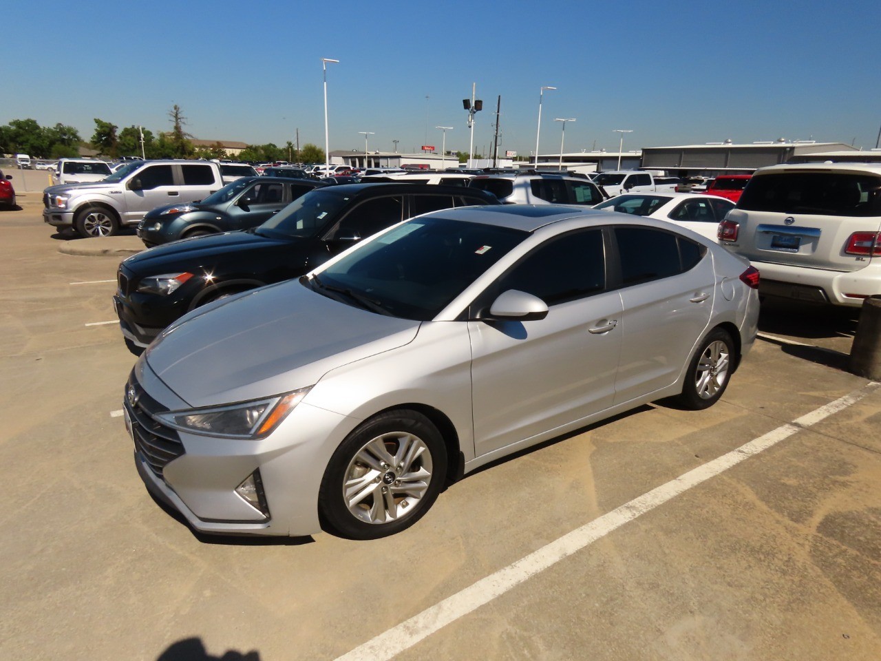 used 2019 Hyundai Elantra car, priced at $9,999