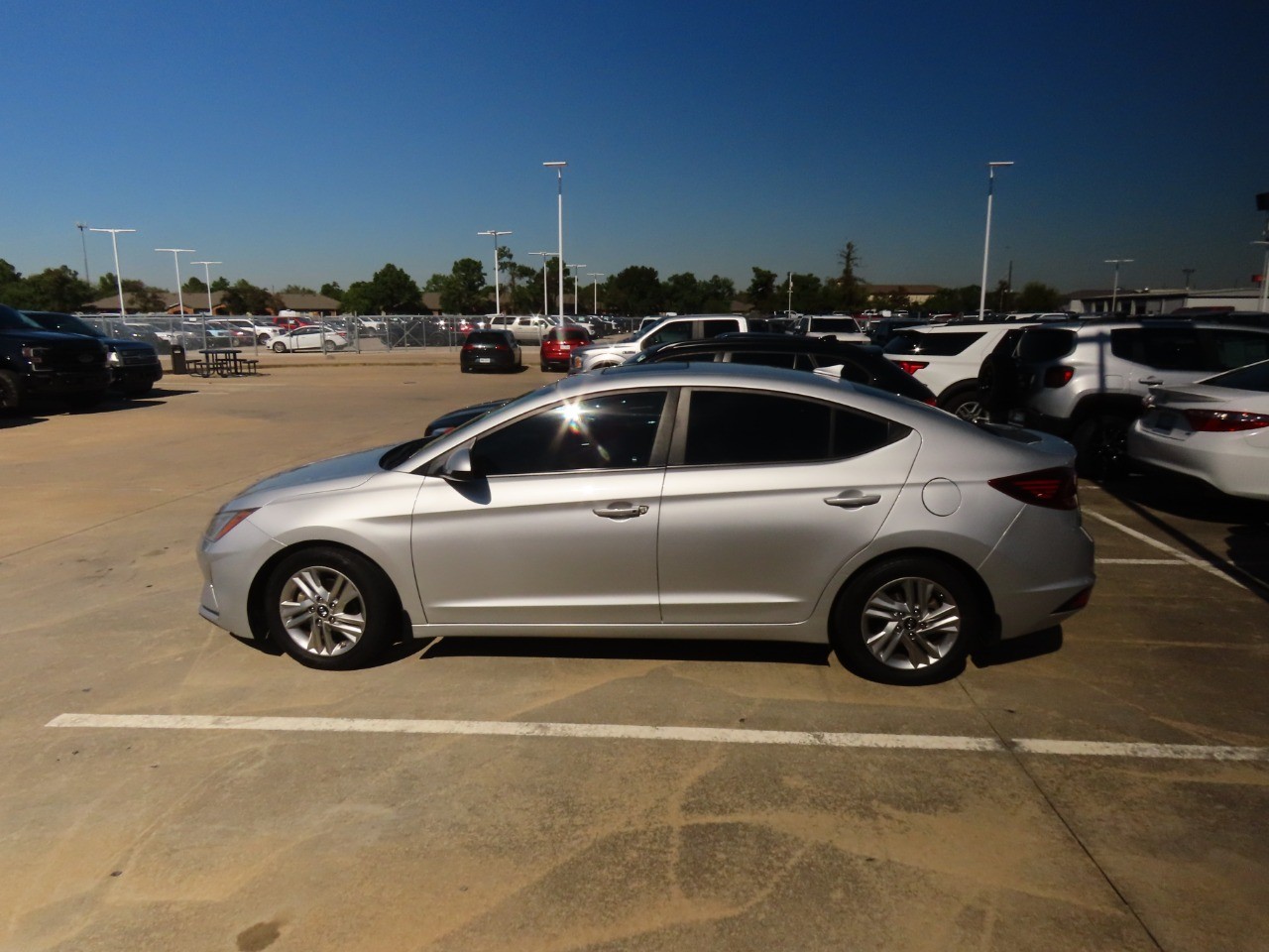 used 2019 Hyundai Elantra car, priced at $9,999