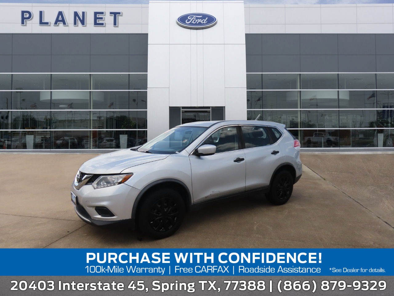 used 2016 Nissan Rogue car, priced at $8,999