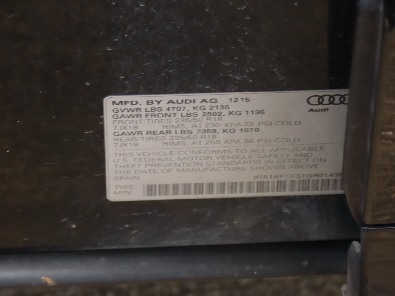 used 2016 Audi Q3 car, priced at $6,999