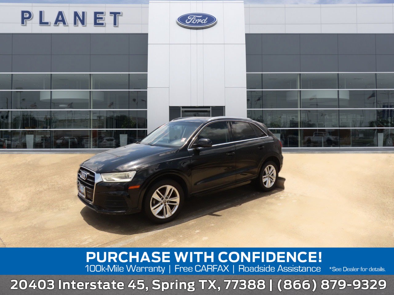 used 2016 Audi Q3 car, priced at $6,999