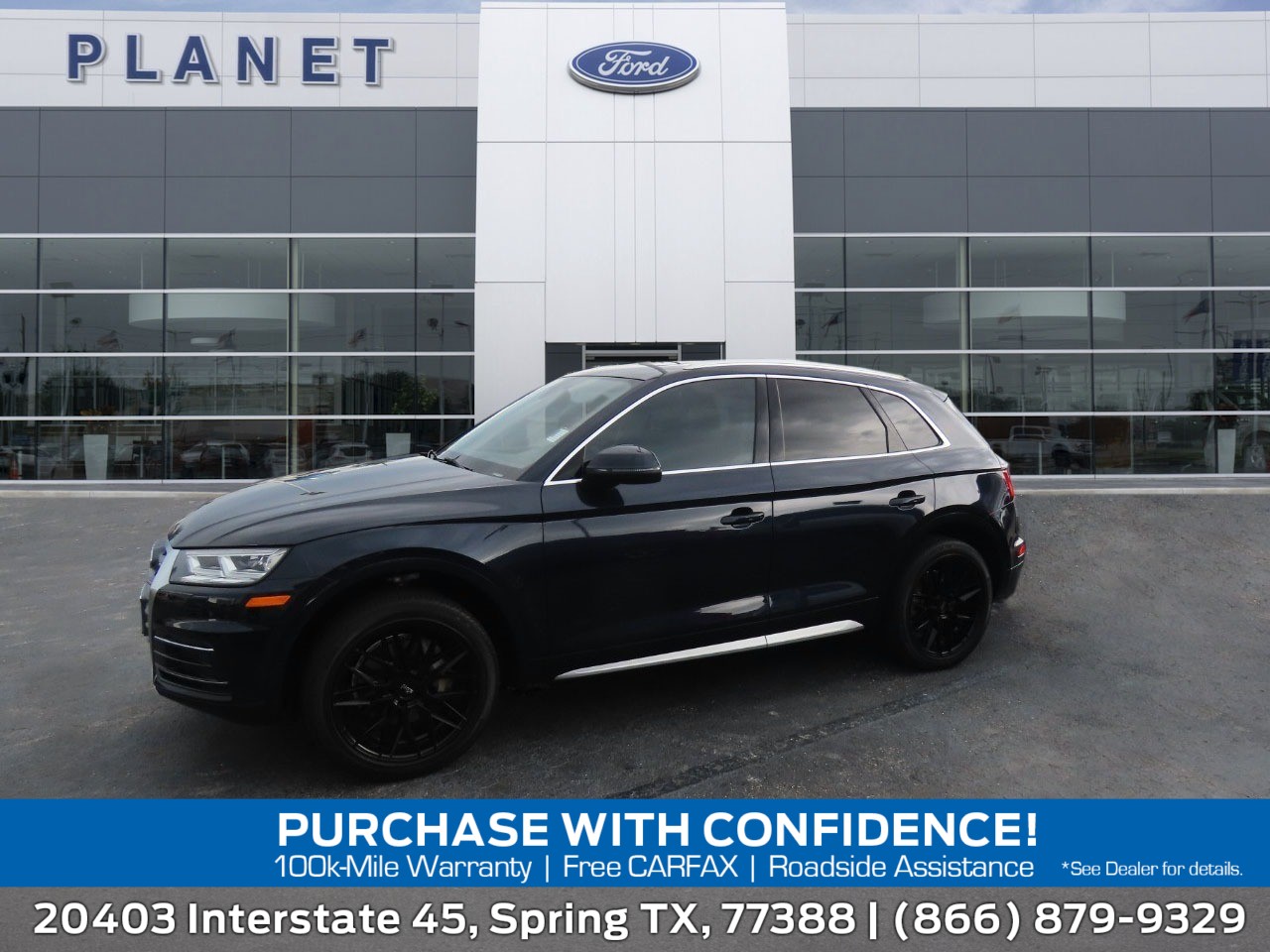 used 2018 Audi Q5 car, priced at $24,999