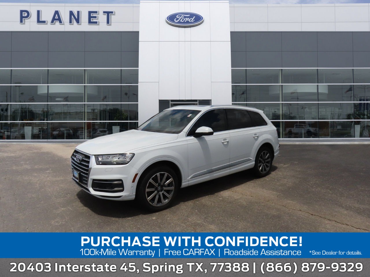 used 2019 Audi Q7 car, priced at $17,999