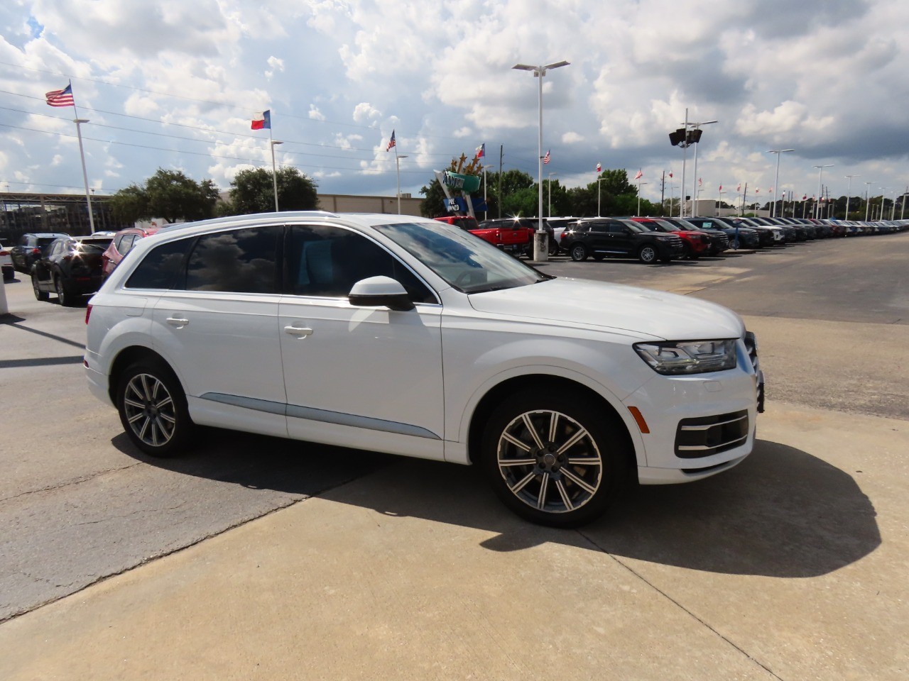 used 2018 Audi Q7 car, priced at $17,999
