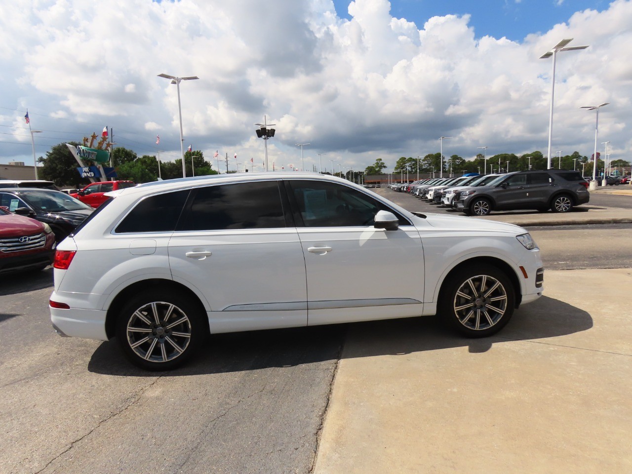 used 2018 Audi Q7 car, priced at $17,999