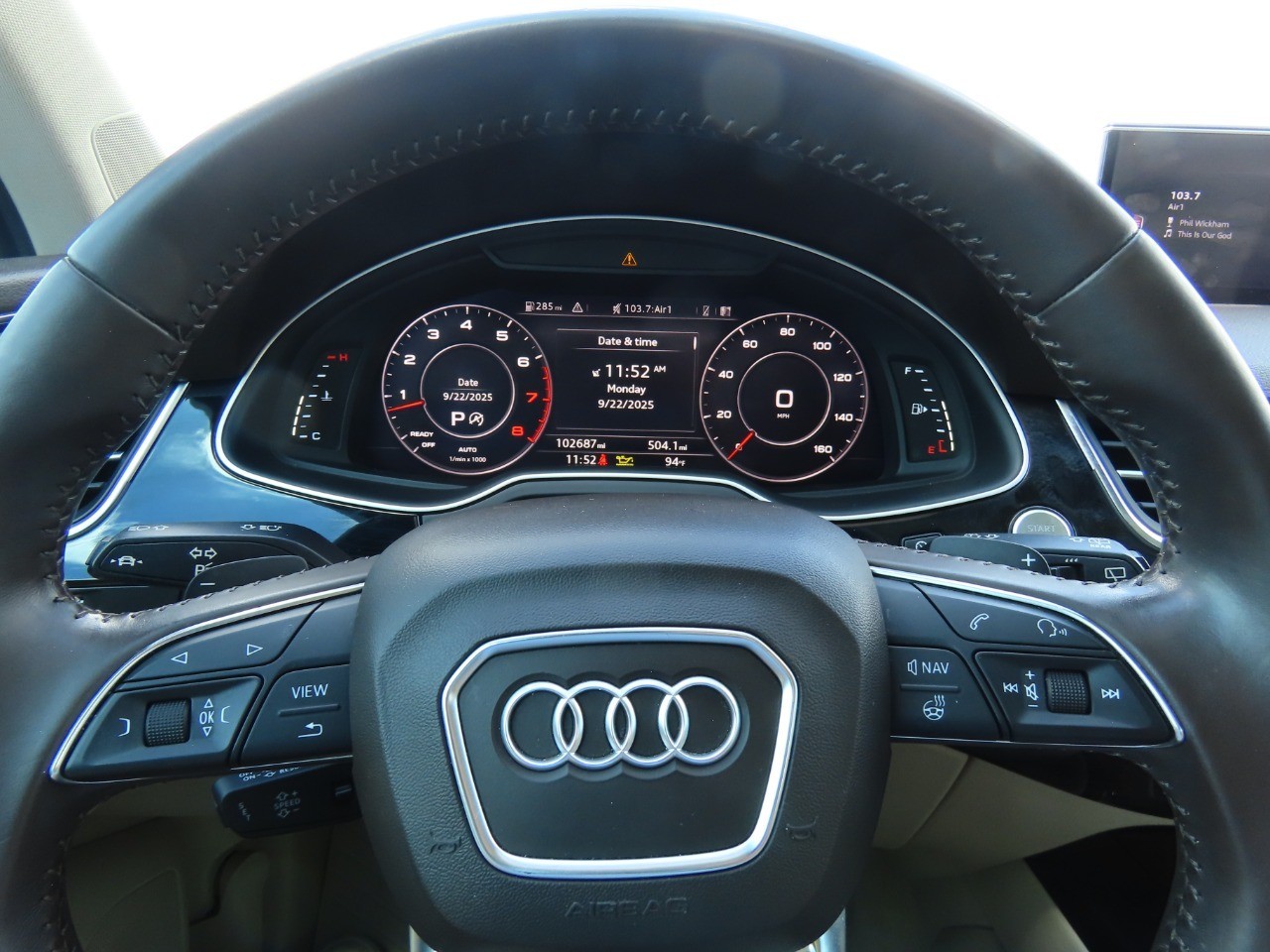 used 2018 Audi Q7 car, priced at $17,999