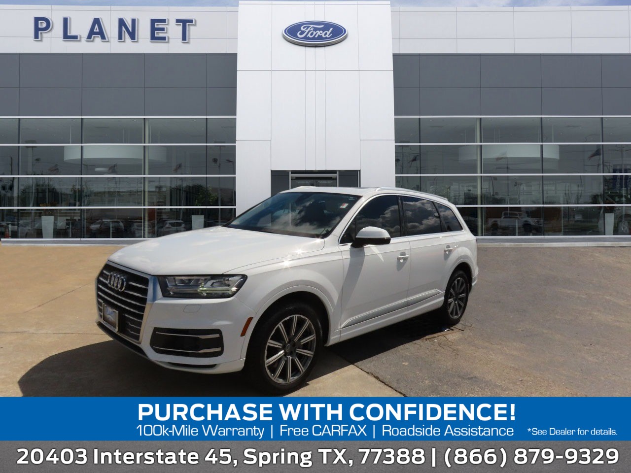 used 2018 Audi Q7 car, priced at $17,999