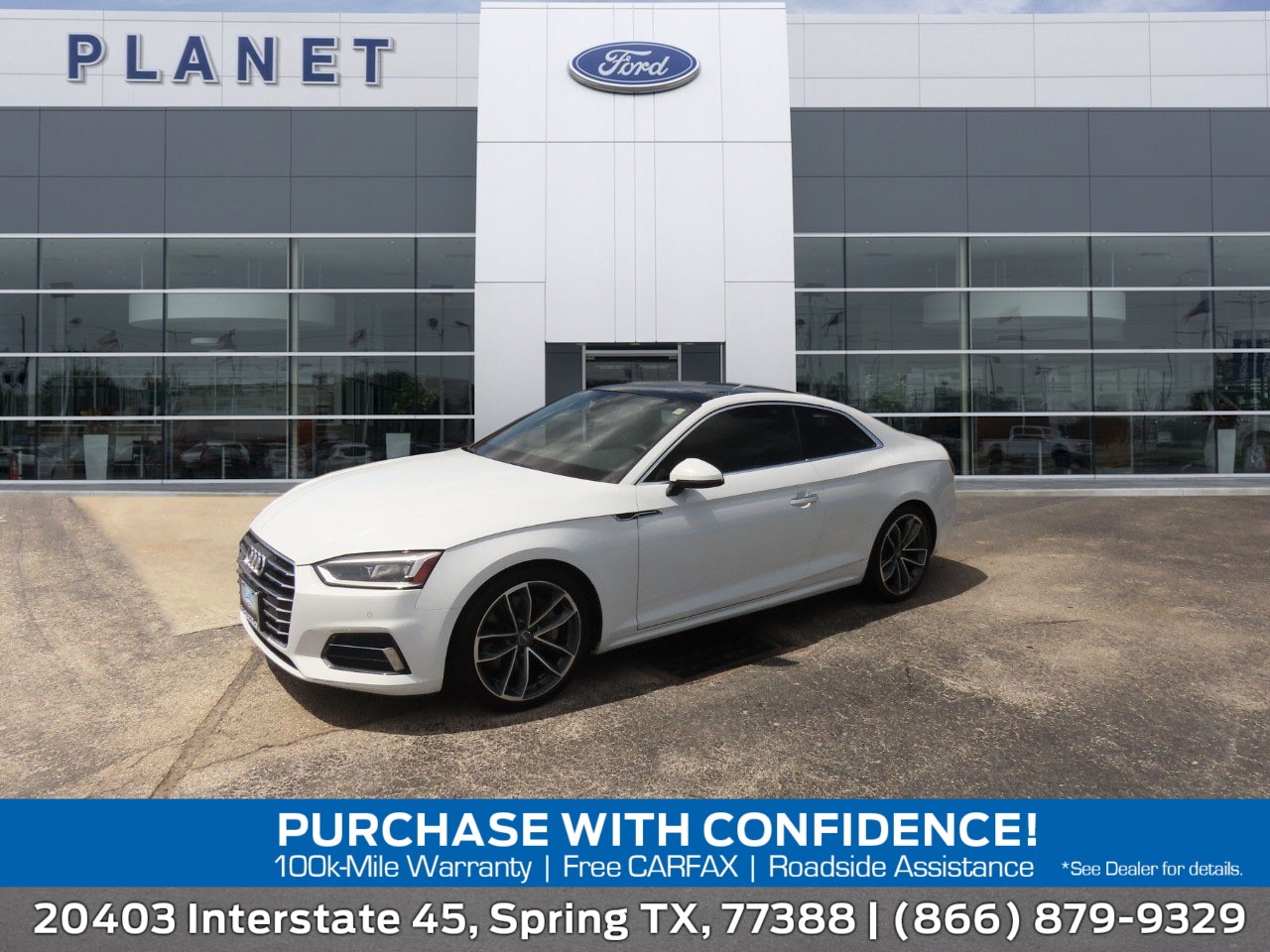 used 2018 Audi A5 COUPE car, priced at $15,999