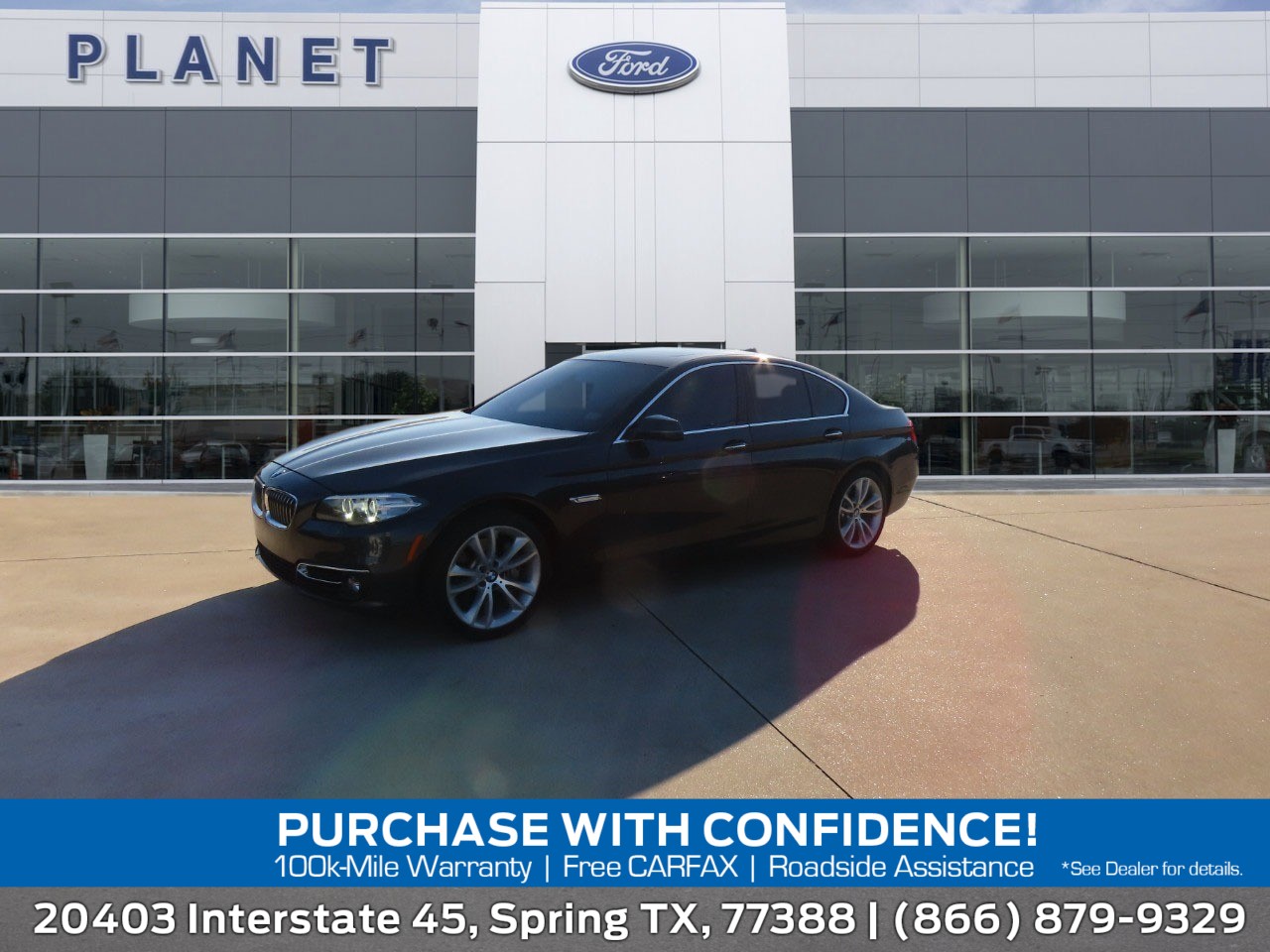 used 2016 BMW 5-Series car, priced at $13,999