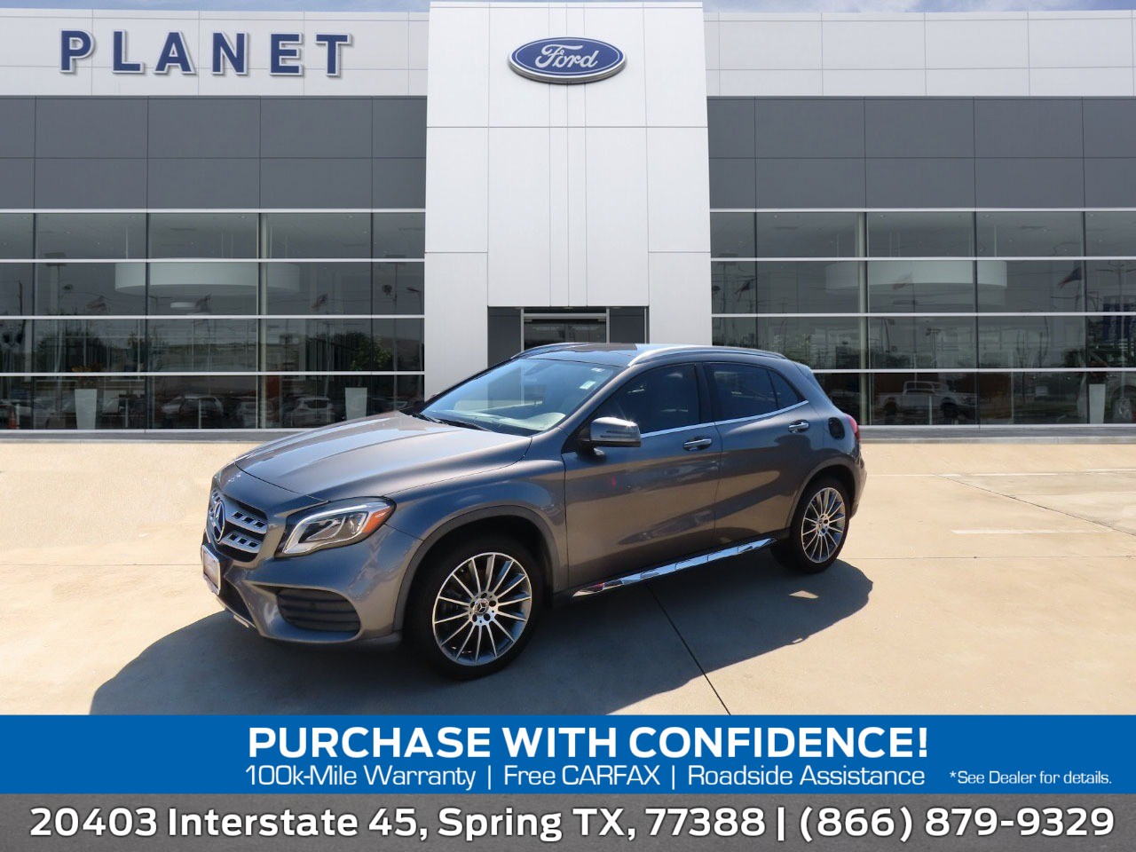 used 2018 Mercedes-Benz GLA car, priced at $15,999